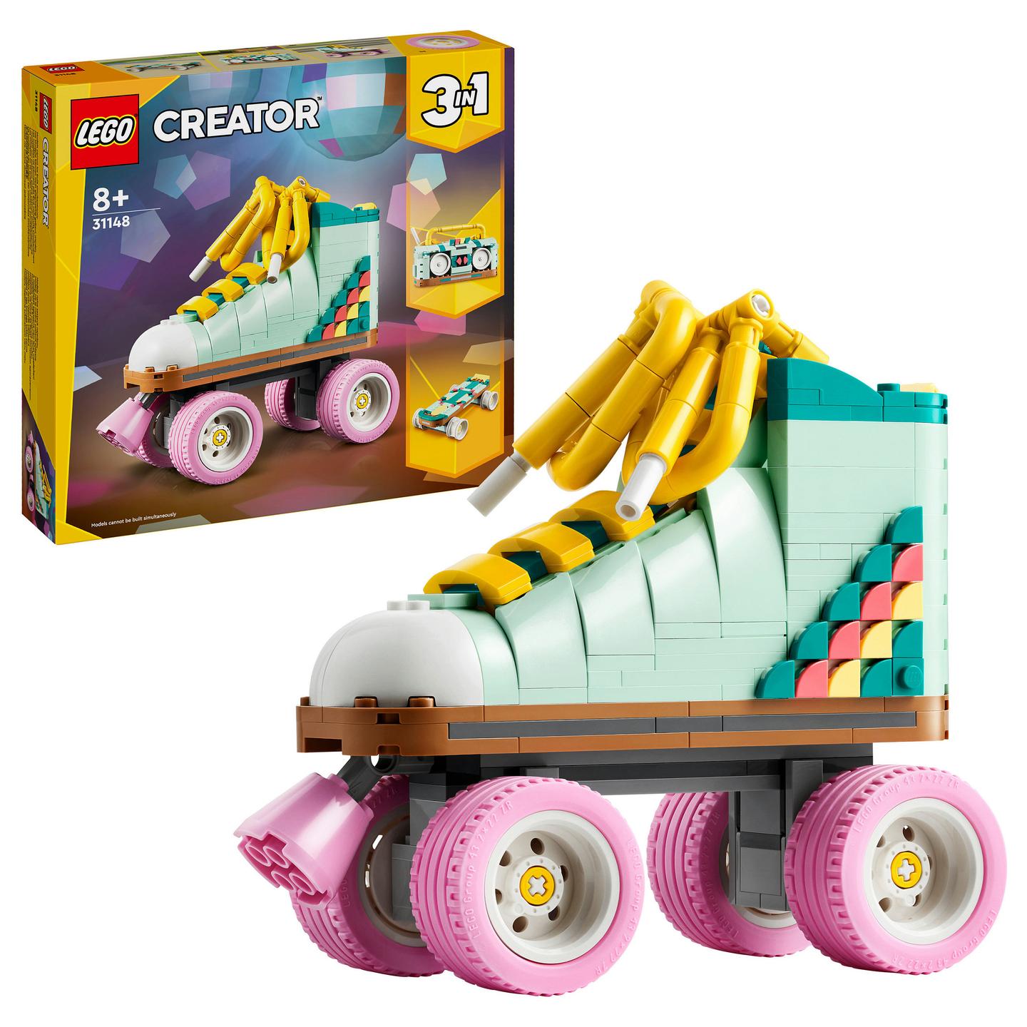 LEGO Creator 3-in-1 Retro Roller Skate 31148 - 12