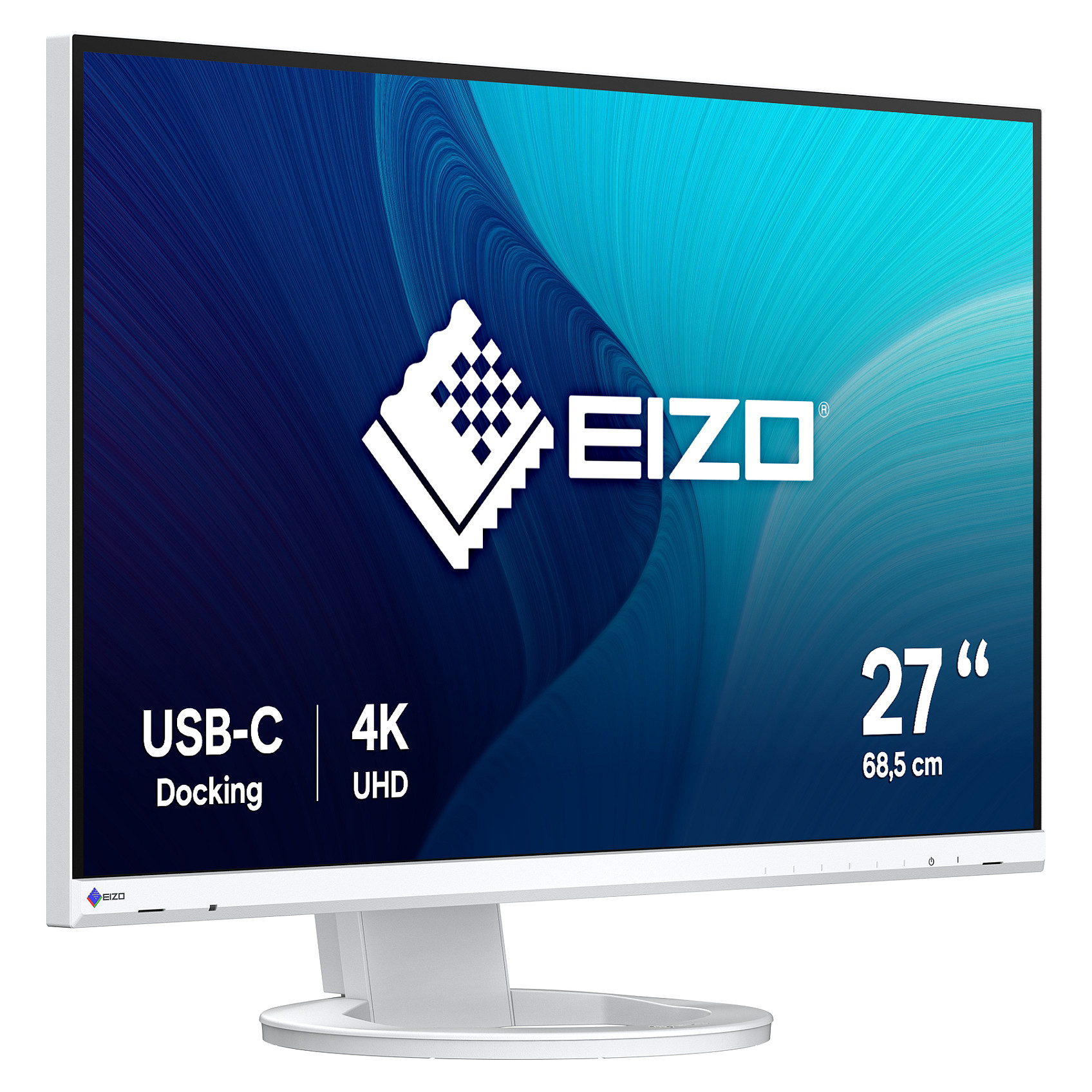 Monitor EV2740S-WT / 27" / 4K Ultra HD IPS / LCD / 60 Hz / 6 ms / HDMI+USB+DP+HDCP - Bardhë - 8