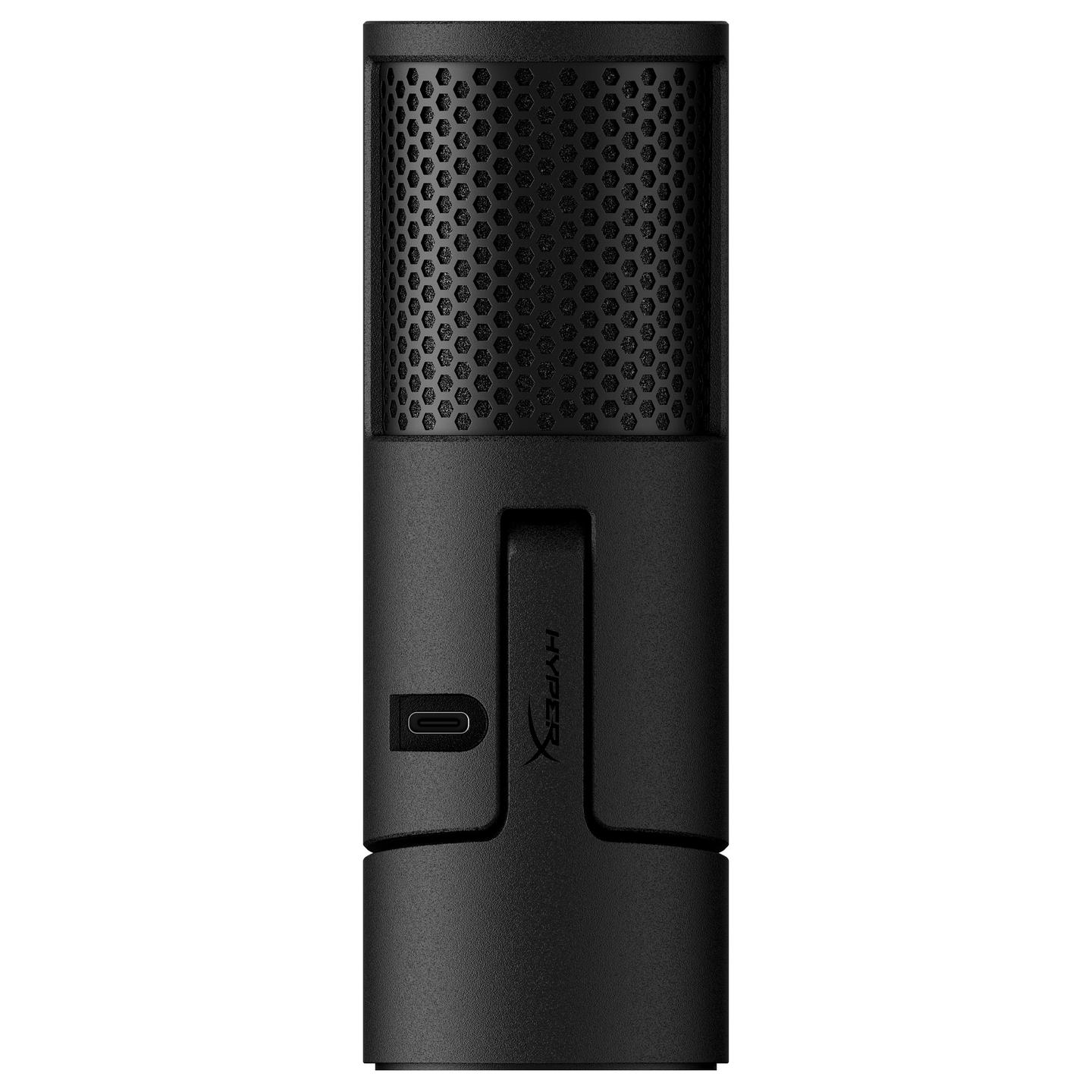 Mikrofon HyperX SoloCast 2 / USB-C / 24-bit / 96 kHz / Kondensator 14mm / Kardioid / Pop Filter / Shock Mount - Zezë - 3