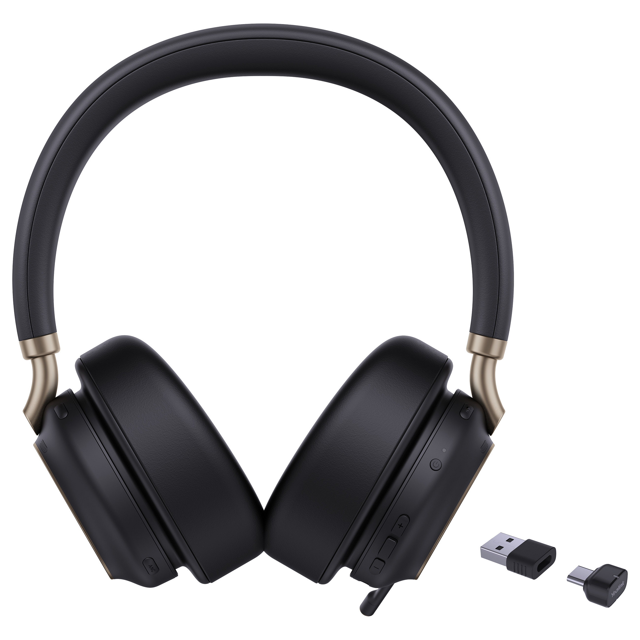 Kufje pa kabllo Yealink BH76 Plus Bluetooth Headset UC USB-C/A – Zezë - 1