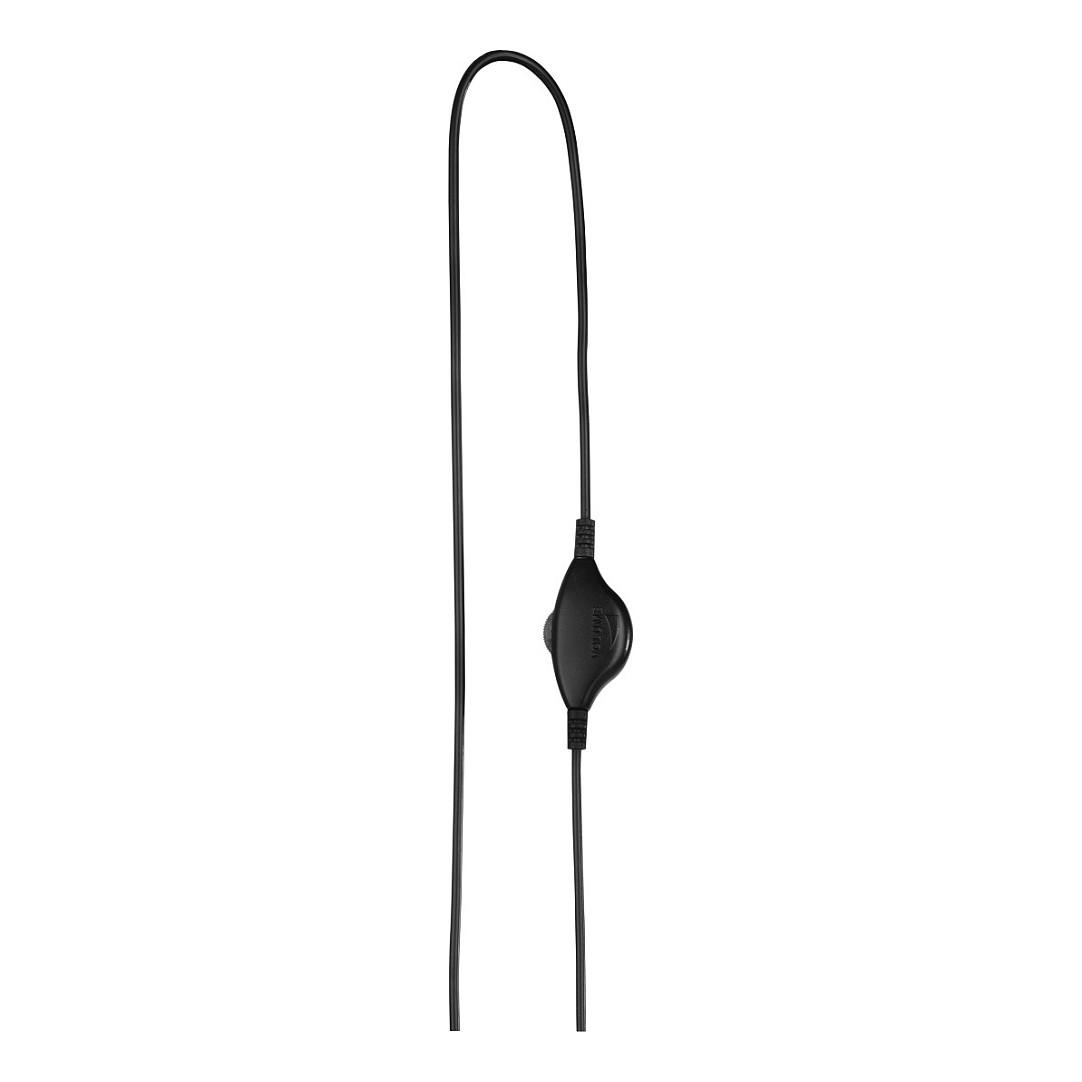 Kufje me kabllo Hama HS-P100 / On-Ear / 2x 3.5mm / Stereo / 40mm / 20-20000Hz / Mikrofon Boom / 2m - Zezë/Argjend - 4