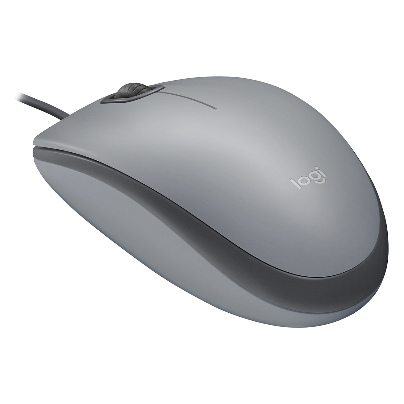 Maus Me kabllo Logitech M110 Silent USB Mid Gray - 1