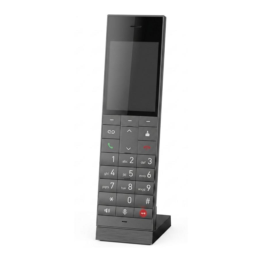 Telefon i Thjeshtë Snom HM2, DECT, ekran TFT me ngjyra 2.8" - Zezë