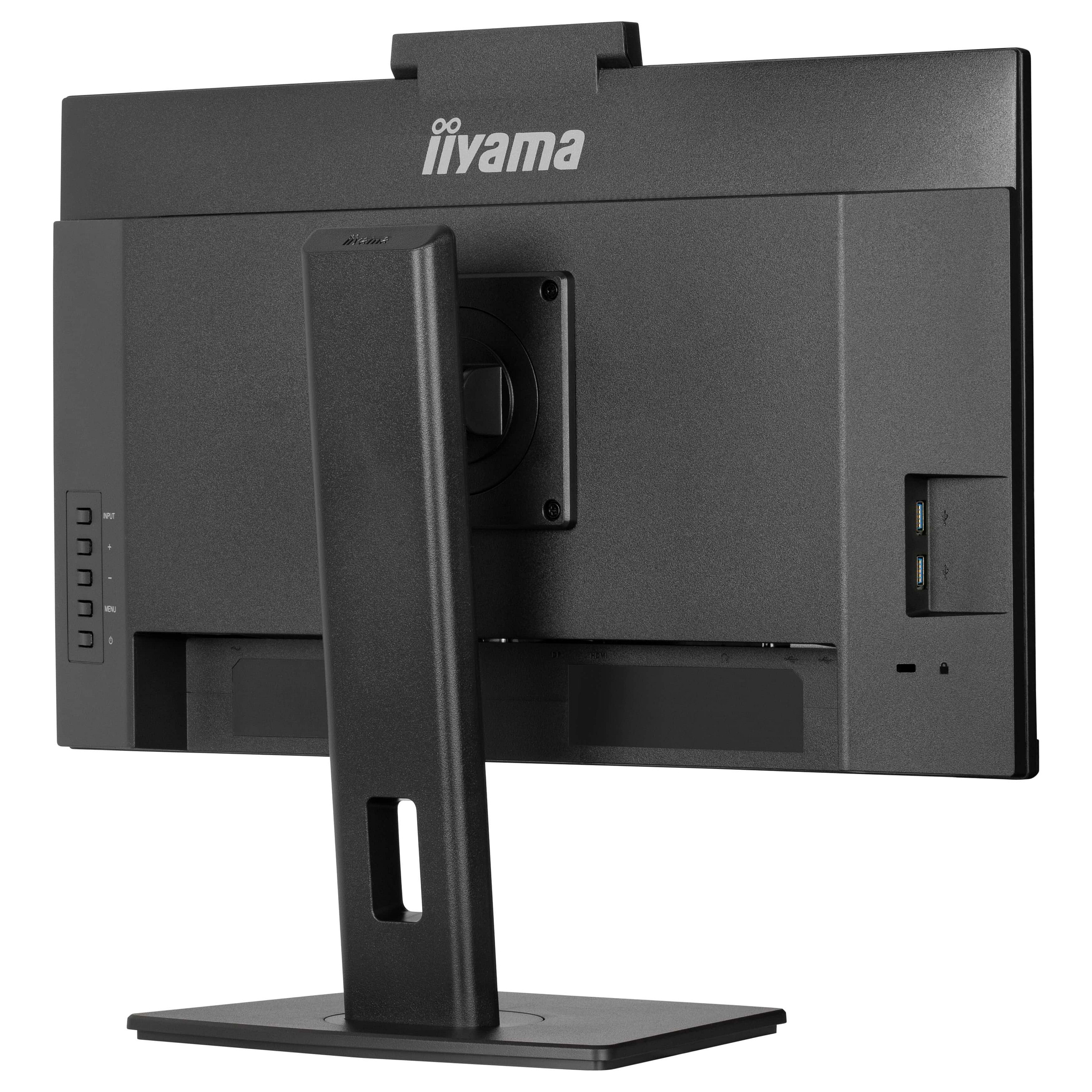 Monitor iiyama ProLite XUB2490HSUH-B2 / 23.8″ / FHD IPS LED / 100Hz / 4ms / HDMI + DP + USB Hub / Lift + Pivot + WebCam - Zezë - 11