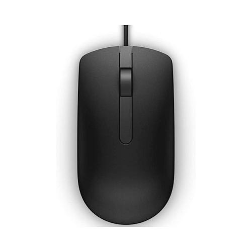 Maus me kabllo Dell MS116-BK / USB Type-A / 1000 DPI / 3 Butona / Optik - Zezë