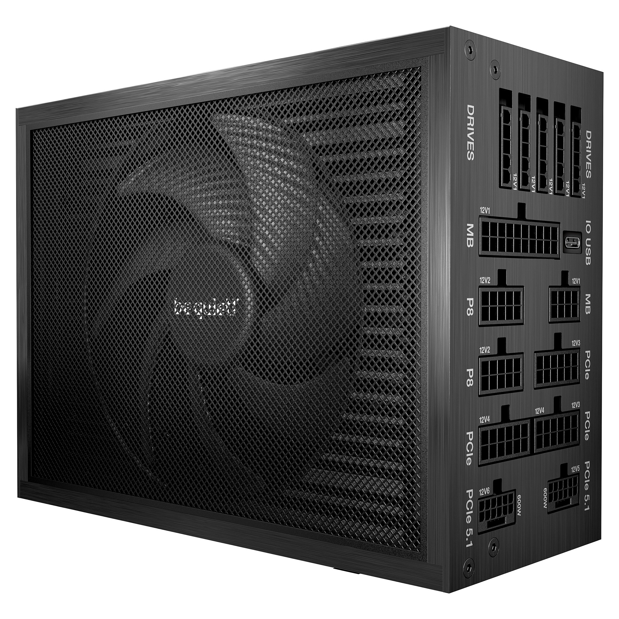 Furnizues Energjie be quiet! Dark Power Pro 14 IO / BP023EU / 1600W / ATX / 80 PLUS Titanium / ATX 3.1 / Fully Modular – Zezë