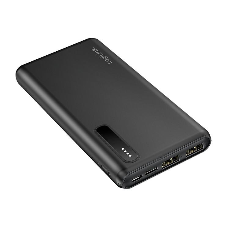 Powerbank LogiLink PA0311 / 8.000mAh / 12W / 2x USB-A / Li-Po - Zezë - 2