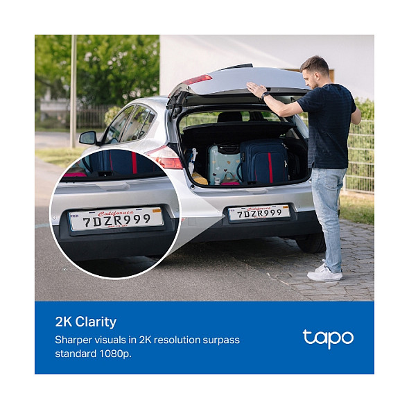 Kamerë Sigurie IP CCTV TP-Link Tapo C410 KIT / Bullet / 3MP / 3.17mm / 111° FOV / Wi-Fi - Bardhë - 7