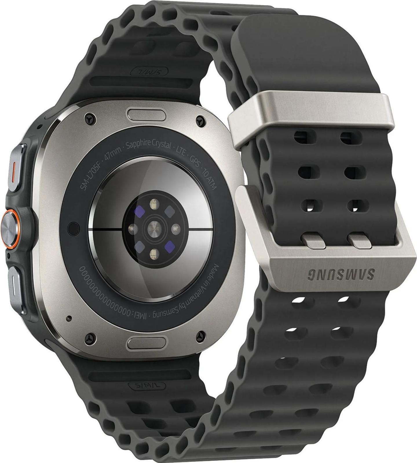Orë e Mençur Samsung Galaxy Watch Ultra, 47mm, LTE, GPS, 32GB, Titanium - Argjend - 5