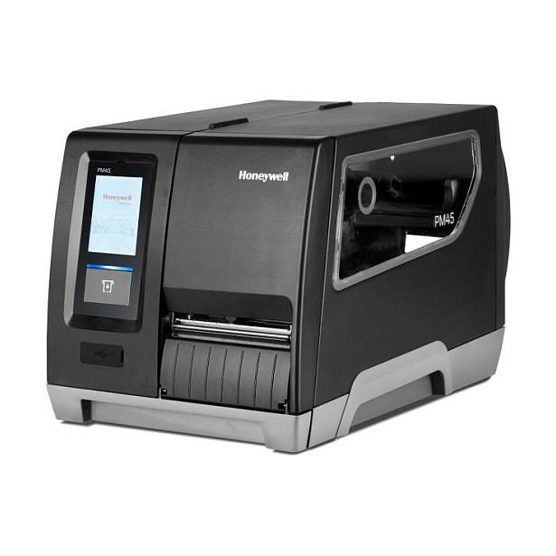 Printer Etiketash Industrial Honeywell PM45, transferim termik, 203 dpi, shpejtësi deri në 350 mm/s, gjerësi printimi 108 mm, Ethernet, USB, RS-232 – Hiri/Zezë