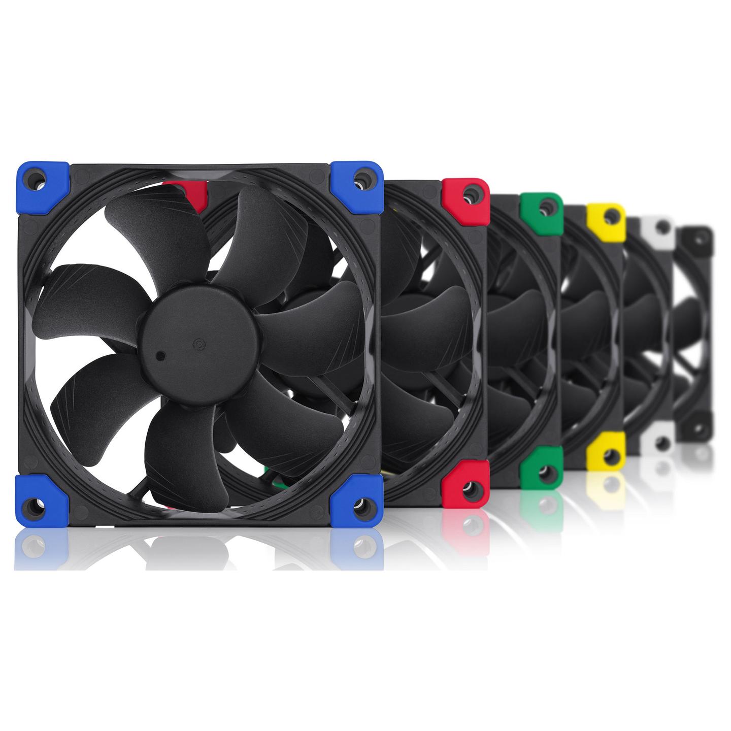 Ftohës për Kasë Noctua NF-A9 PWM chromax.black.swap / 92 mm / PWM / 2000 RPM / 78.9 m³/h / SSO2 - Zezë - 6