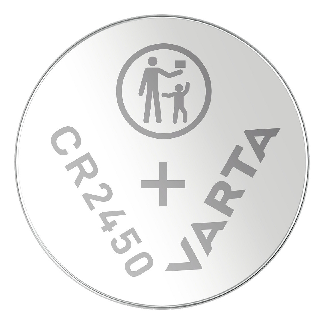 Bateri Button Varta CR2450 Lithium 3V / 1-Pack - 3