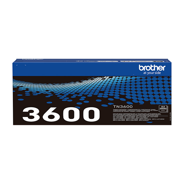 Toner Brother TN-3600 Cartridge Original / Standard Yield / Up to 3,000 Pages (ISO/IEC Standard) – Zezë - 4