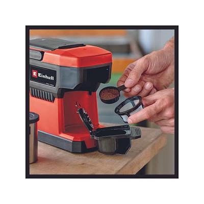 Aparat për kafe me Bateri Einhell TE-CF 18 Li-Solo, 18V, 240ml, 80°C - Zezë - 6