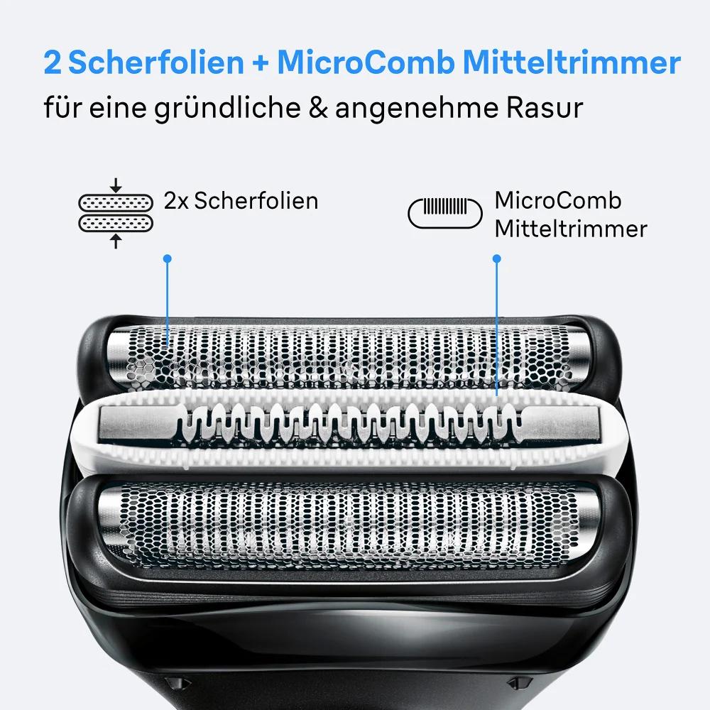 Kokë zëvendësuese për makinë rroje Braun Series 3 ProSkin 32B – Zezë - 3