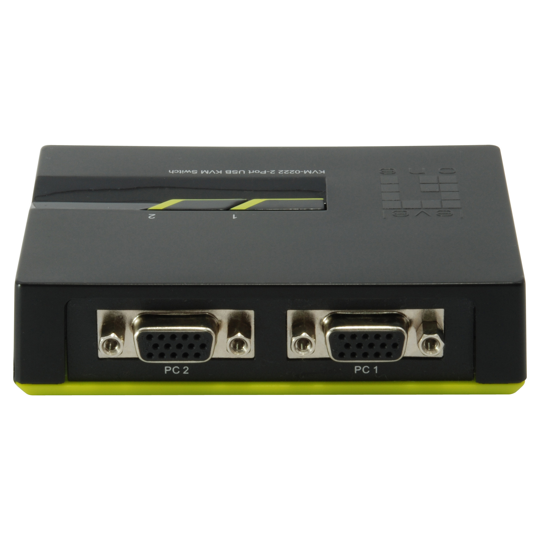 LevelOne KVM Switch / 2-Port USB - 2