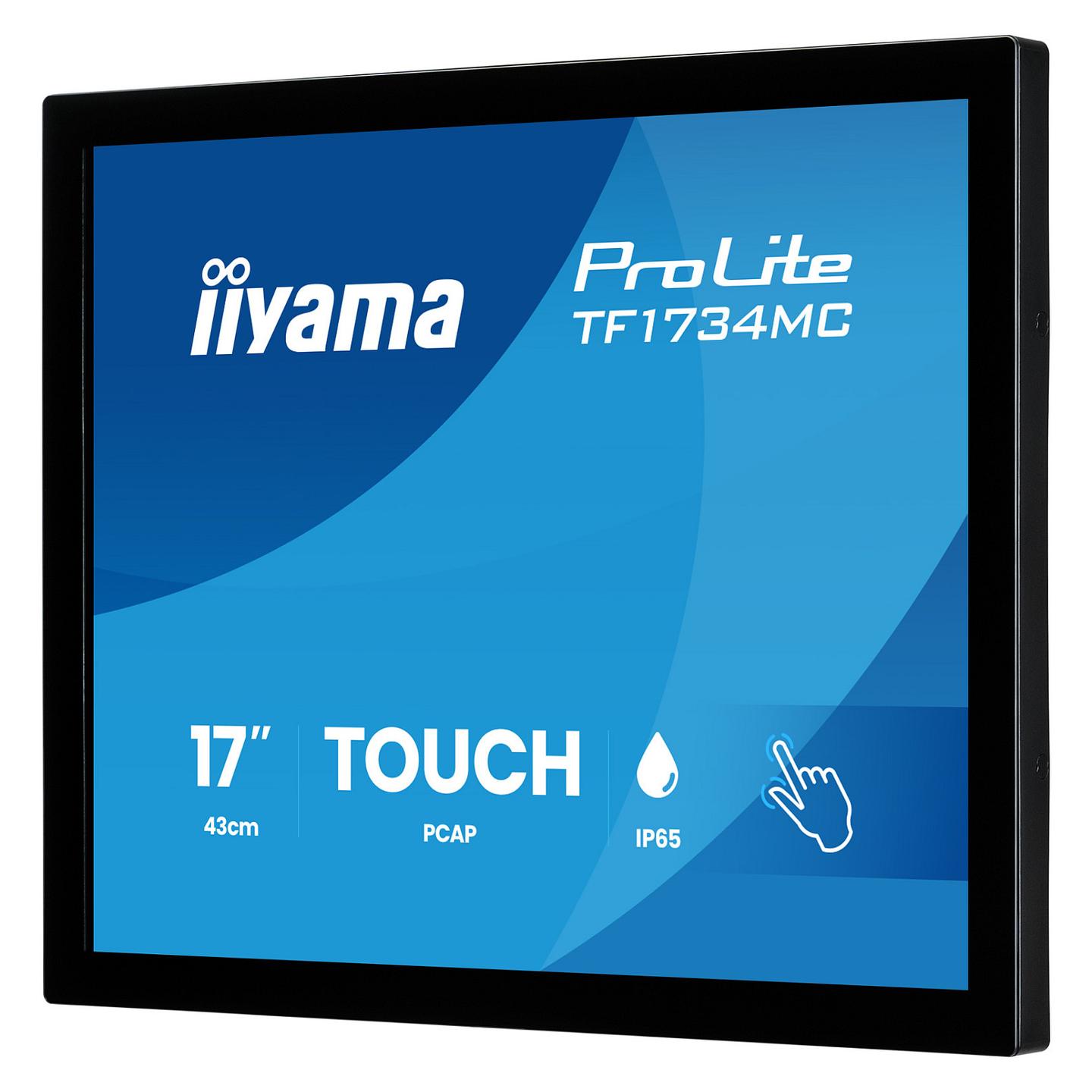Monitor Touch iiyama ProLite TF1734MC-B8X, 17", 1280 × 1024, TN, PCAP Touch - Zezë - 3