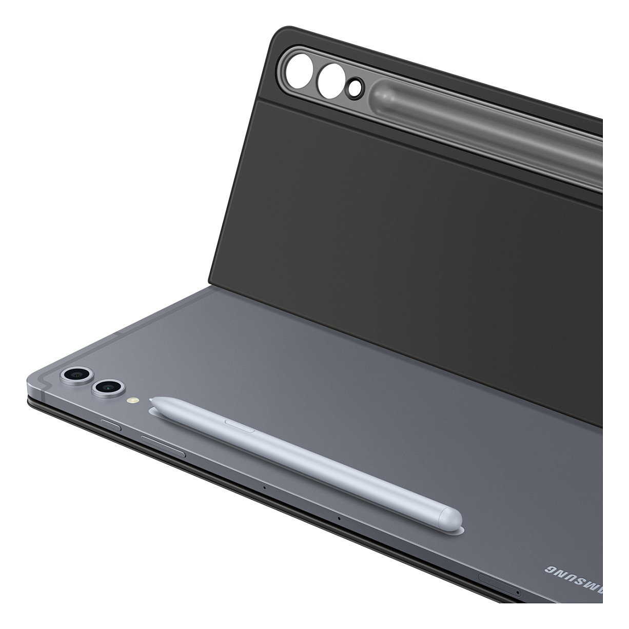 Aksesorë për tablet Samsung Book Cover Keyboard Slim për Tab S10+/S9+ të zezë - 5