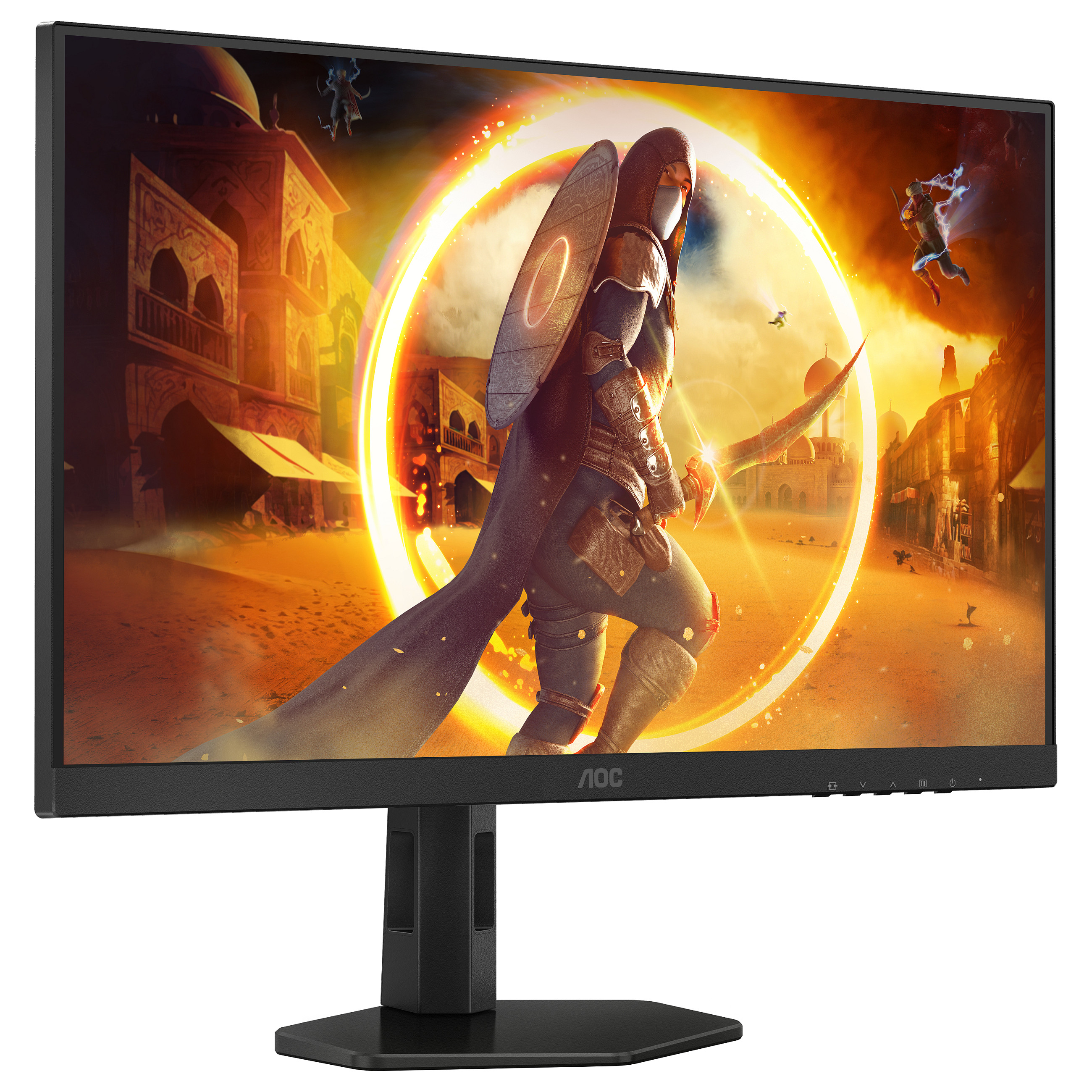 Monitor Gaming AOC G4 Q27G4XF / 27" / Quad HD Fast IPS LED / 180 Hz / 1 ms / HDMI + DisplayPort + Pivot / Zezë - 4