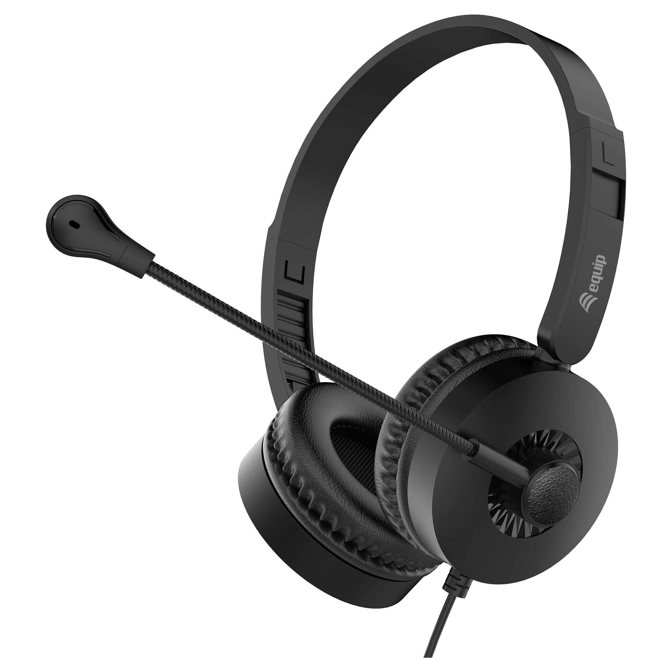 Kufje me kabllo Equip Stereo Wired Headset with Microphone / USB-A 2.00m - Zezë - 5