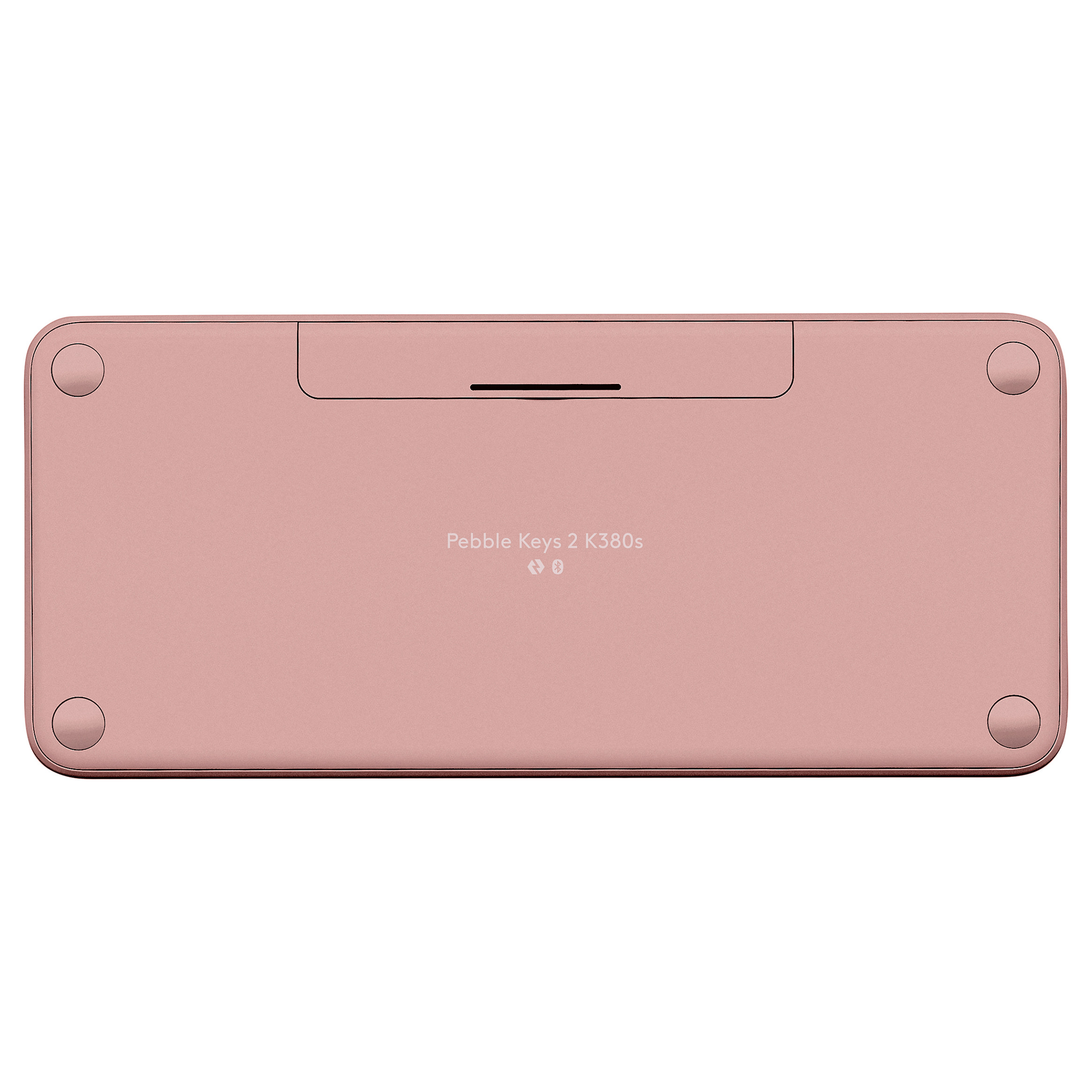 Tastierë Pa kabllo Logitech Pebble Keys 2 K380s / Mini / Scissor Switch / Bluetooth / QWERTY US / Easy-Switch / 3 Pajisje - Rozë - 2