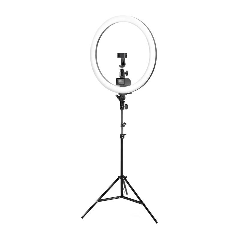 Dritë e Mençur Neewer SRP18-2.4G, Bi-Color, 42W, 18", 2150Lux, 3200-5600K, CRI 95, Tripod 78-190cm - Zezë