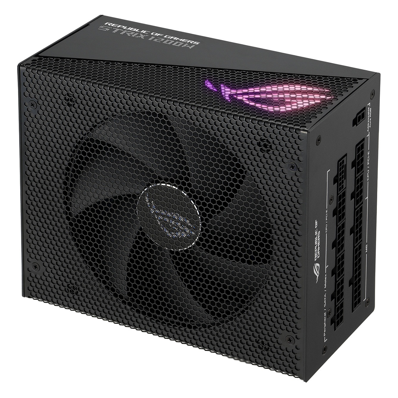 Furnizues Energjie ASUS ROG STRIX Aura Edition / 1200W / 80 PLUS Gold / ATX 3.0 - Zezë - 7