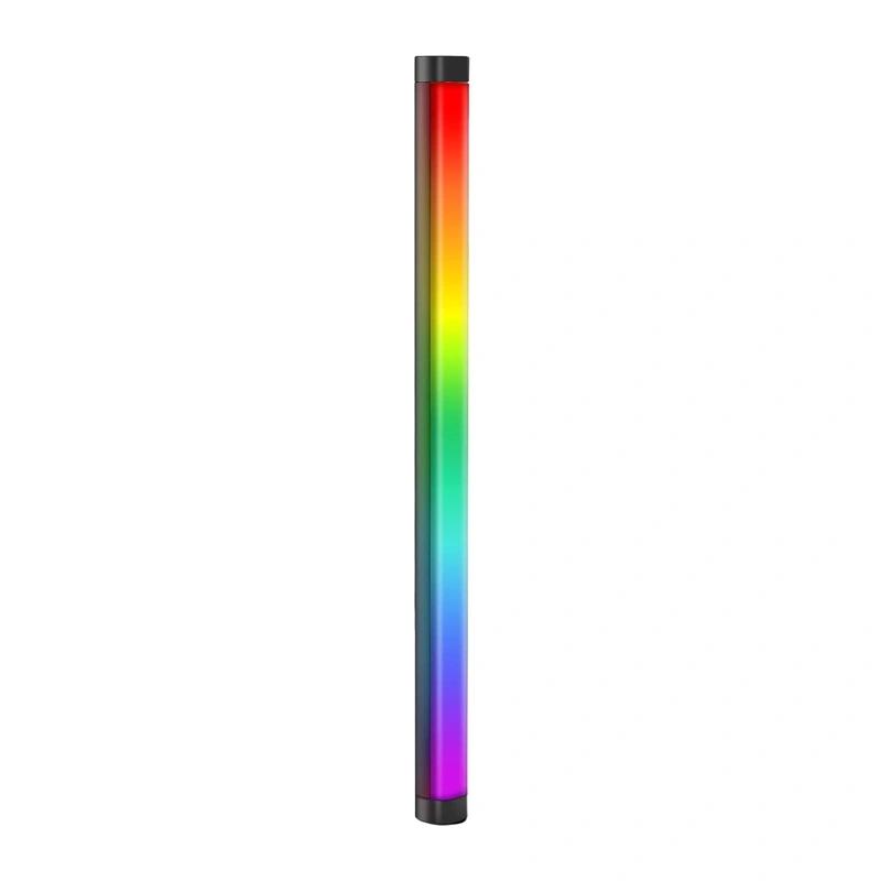 Dritë e Mençur Neewer TL60 RGB, 20W, 1730Lux, 2500-10000K, CRI 97+, TLCI 98+, 66.5cm - Zezë