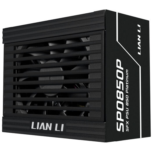 Furnizues Energjie Lian Li SP Series Platinum / 850W / ATX 3.1 / 80 PLUS Platinum / PCIe 5.1 / SFX / Plotësisht Modular - Zezë
