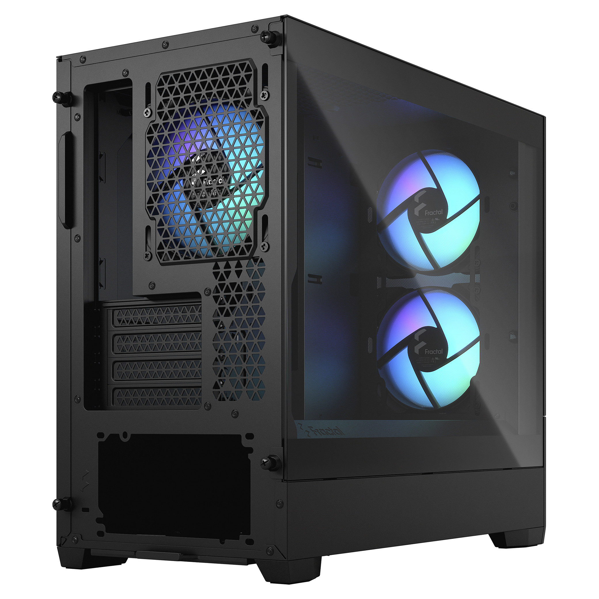 Kasë Mini Fractal Design Pop Mini Air Window – Zezë - 4