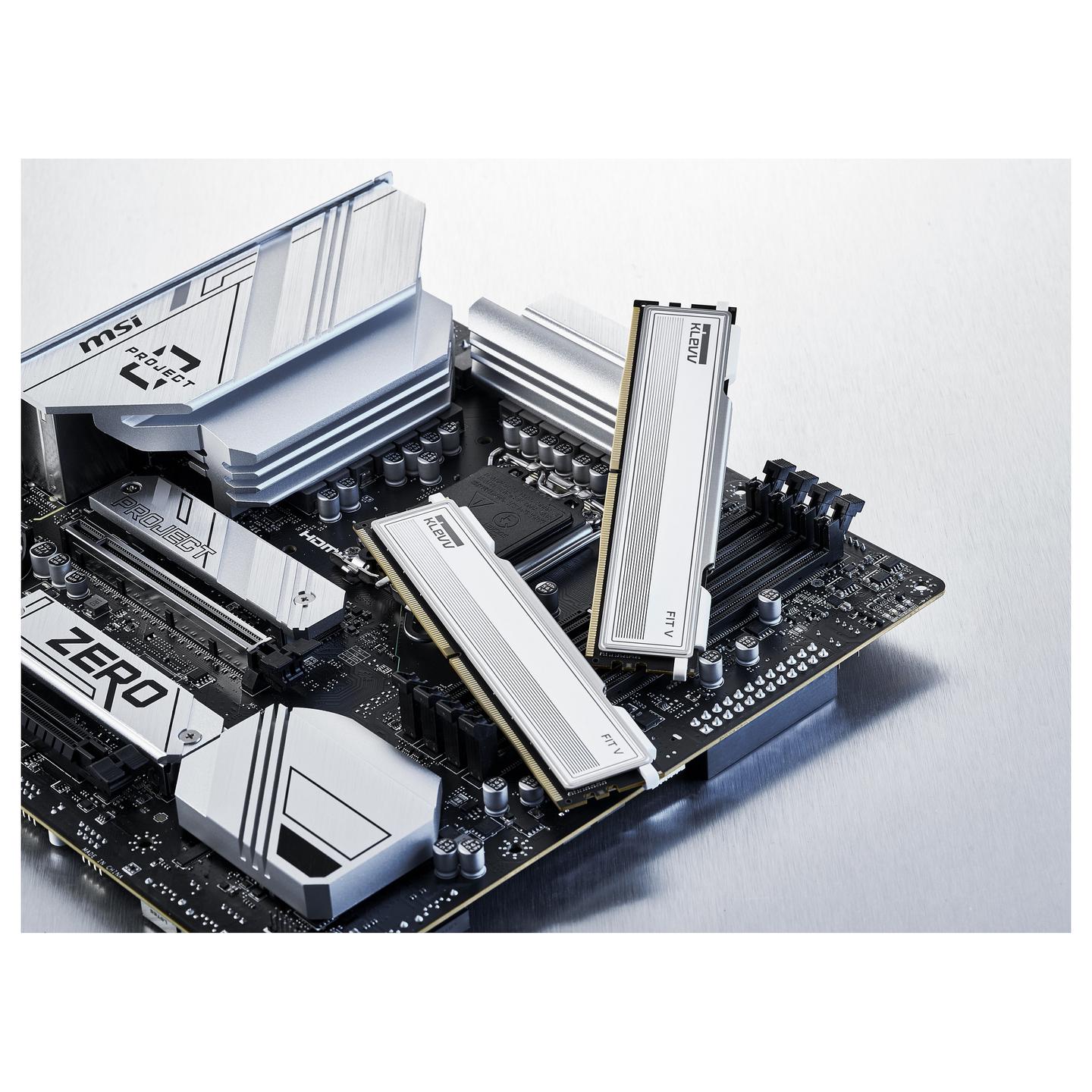 RAM Memorie DDR5 KLEVV FIT V, 16GB, DIMM, 5600MHz, CL30, 288-pin – Bardhë - 19