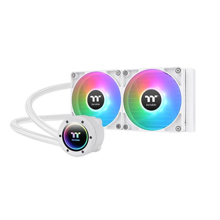 Ftohës me ujë për procesor Thermaltake TH240 V2 ARGB Sync / CL-W364-PL12SW-A – Bardhë