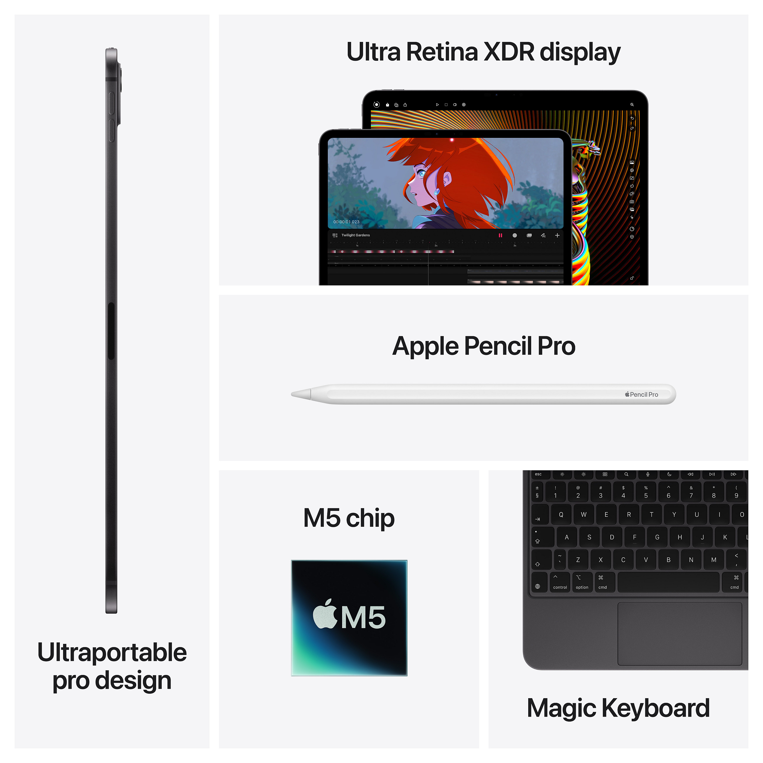 Apple iPad Pro / 13" / Wi-Fi / 256GB – Space Black - 7