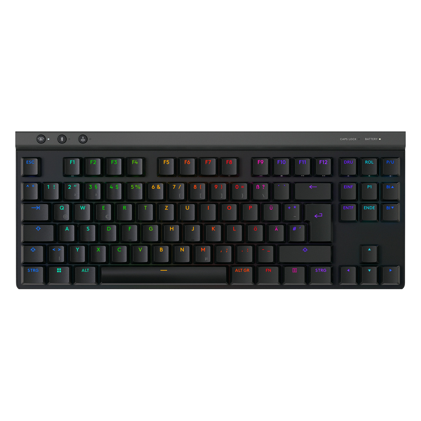 Tastierë Gaming Logitech G 920-012544 RGB Wired & Wireless / QWERTZ - Zezë - 1