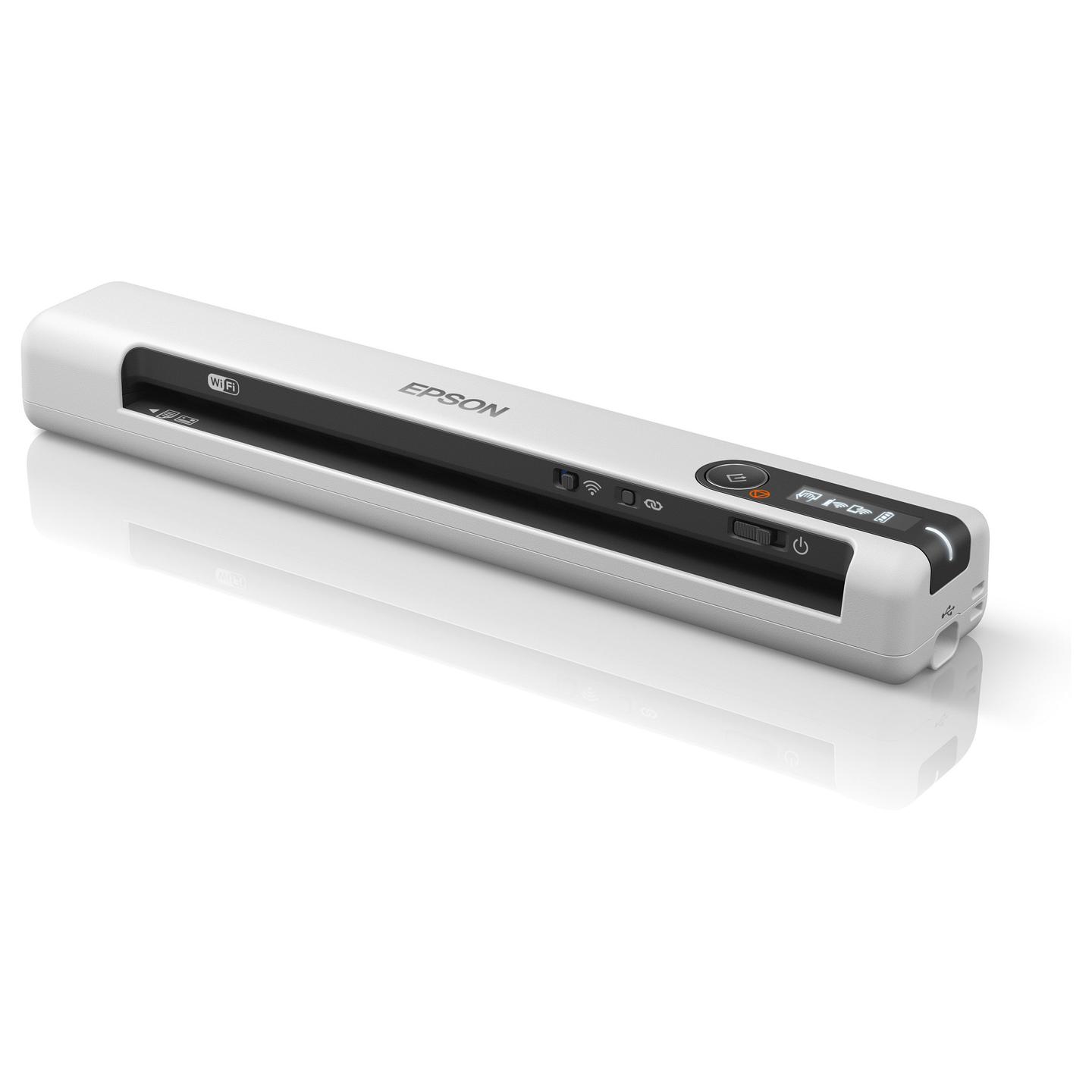 Skaner Epson WorkForce DS-80W, A4, 600dpi, 15ppm, Wi-Fi, USB - Bardhë - 5