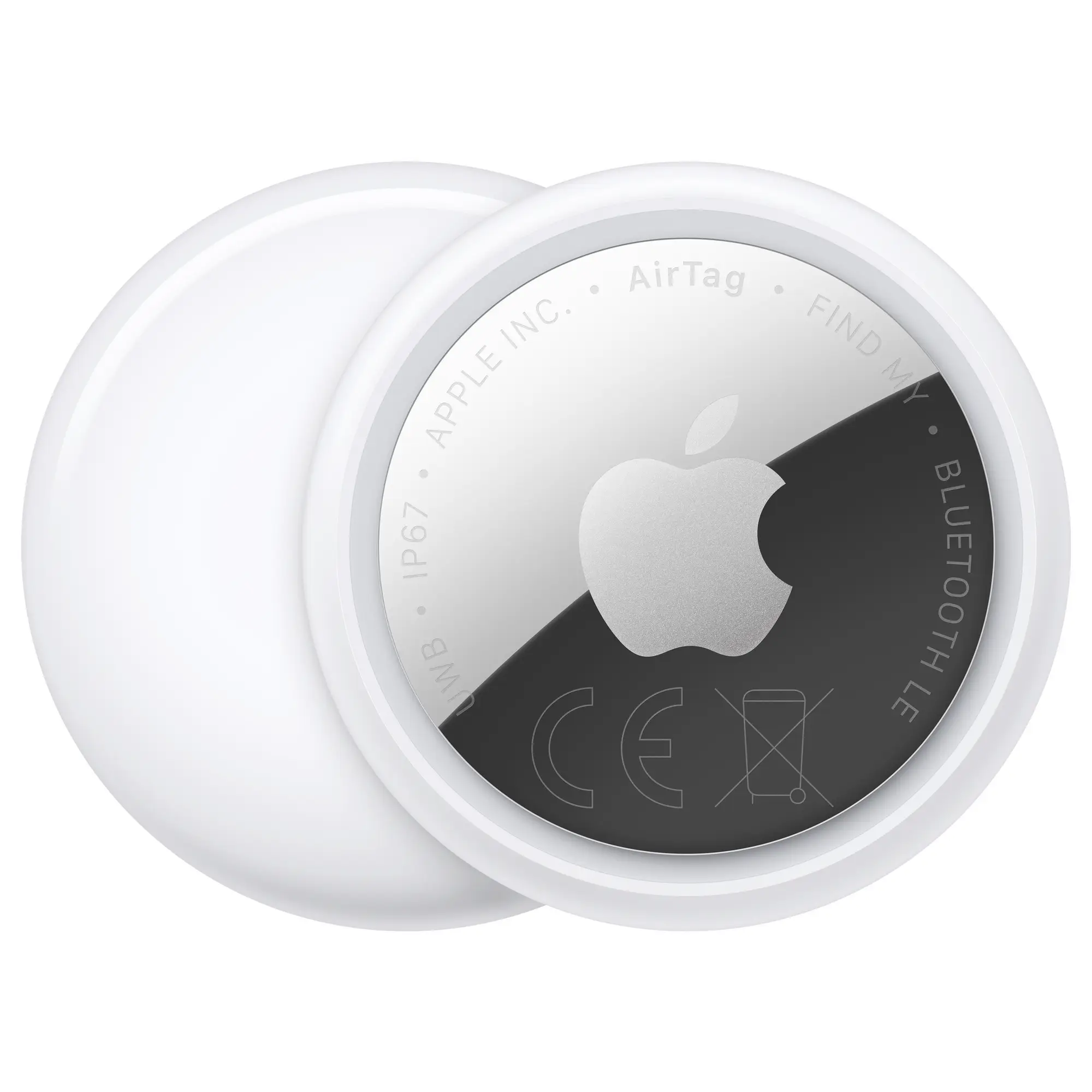 Apple AirTag 2nd Generation / 4-Pack / Ultra Wideband / Bluetooth / IP67 - Bardhë - 2
