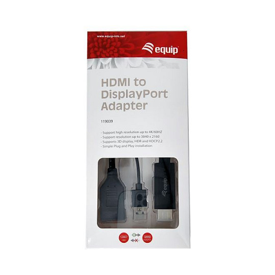 Kabllo DisplayPort Adapter në HDMI 0.15m 4K60Hz - 7