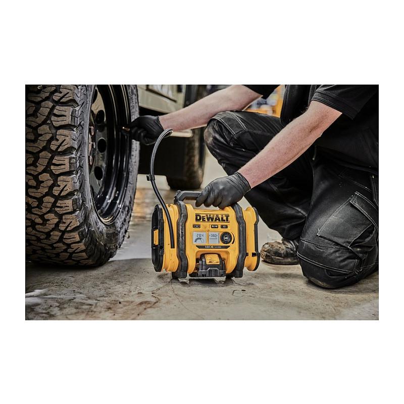 Kompresor Ajri DeWALT DCC018N-XJ, 18V, 11bar, Matës Digjital - Zezë/Verdhë - 12