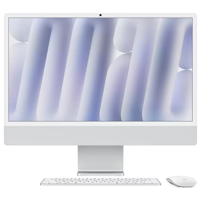 Apple iMac M4 23.5" / 8 CPU / 8 GPU / 16GB / 256GB - Silver