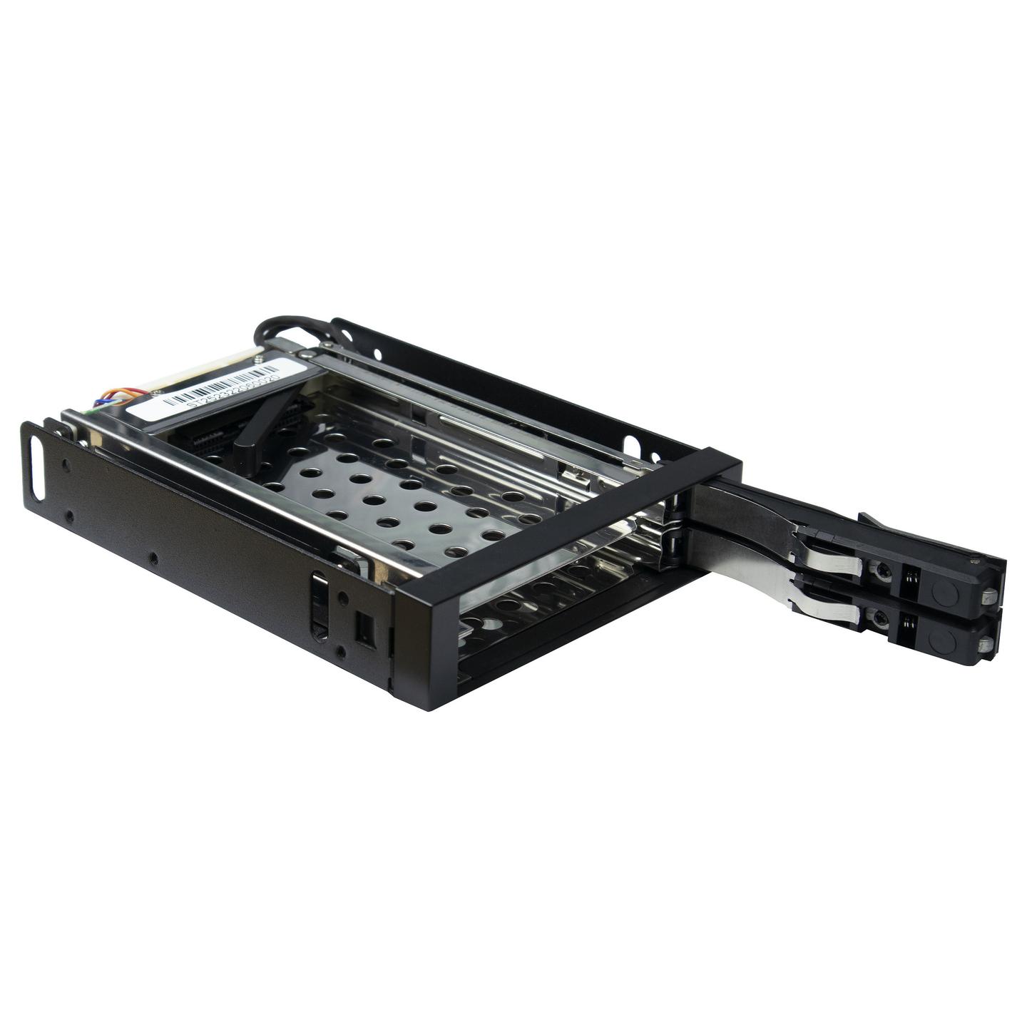 Këllëf për disqe Inter-Tech ST-2523, 2x 2.5", SATA III, Hot-Swap, 1x 3.5" - Zezë - 2