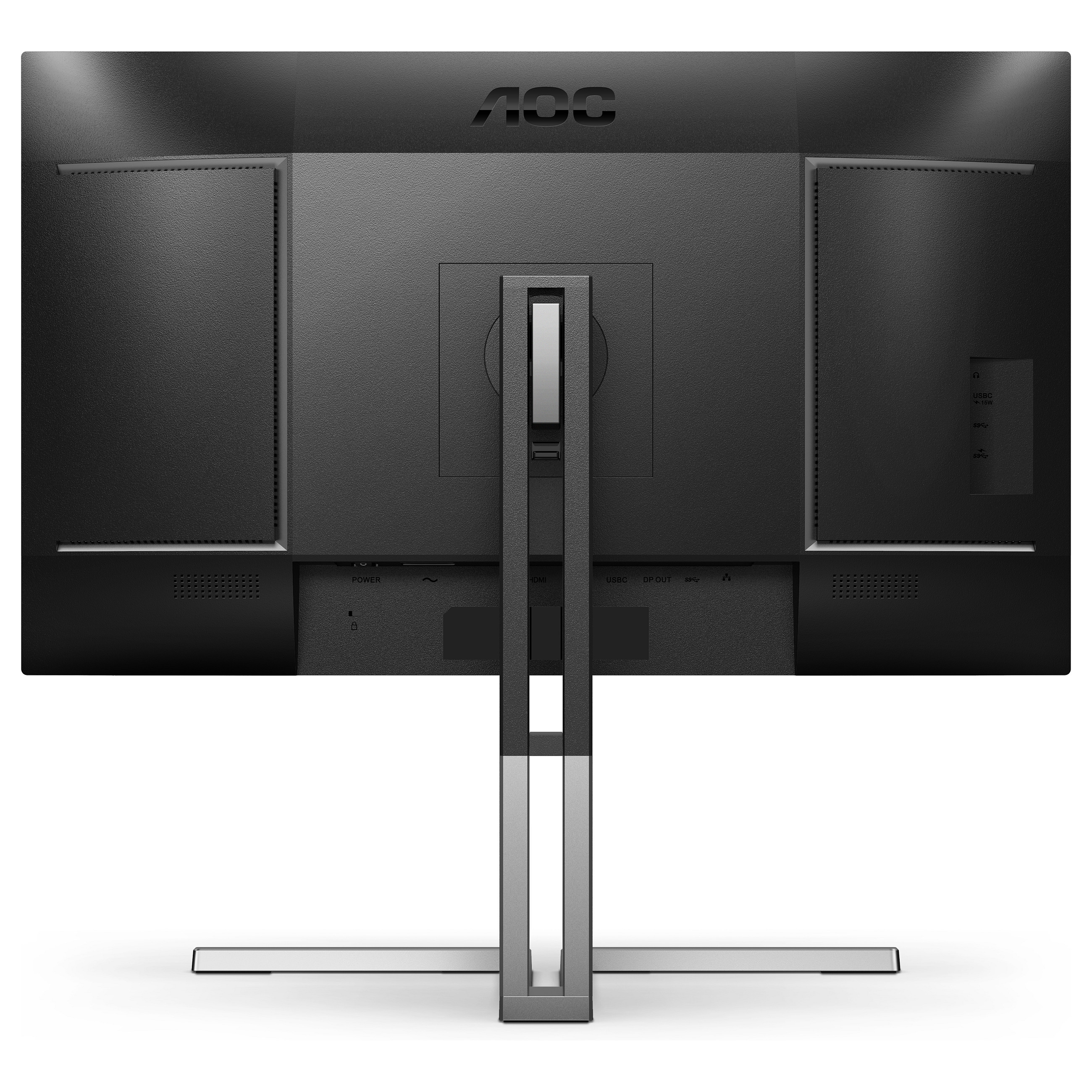 Monitor për Punë AOC Q27U3CV / 27" / QHD IPS QD / 75 Hz / 4 ms / HDMI + DisplayPort + USB-C 96W / HDR400 – Zezë/Gri - 12