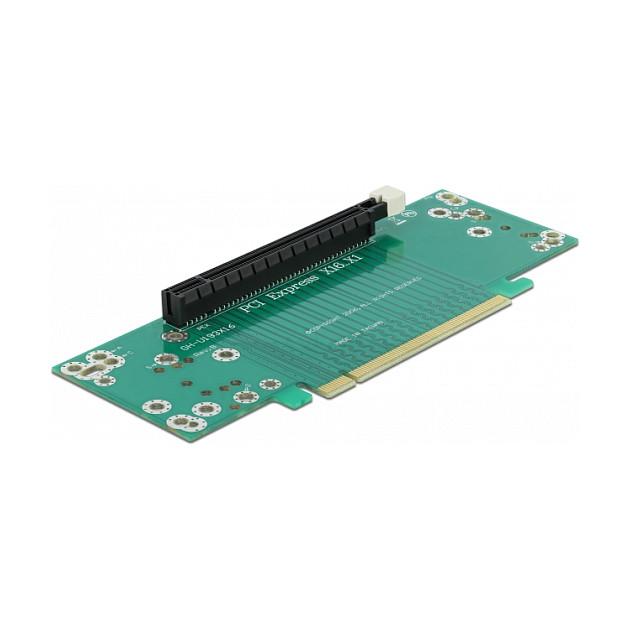 Kartë Riser Delock 41982, PCI Express x16 në x16, Inserim Majtas, Lartësi Slot 53.9mm  - 1