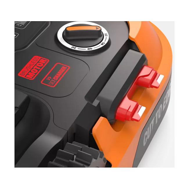 Kositëse Robotike WORX Landroid M500 Plus WR165E, deri në 500m², 18cm, 30–60mm, 20V, 2Ah - Zezë/Portokalli - 5