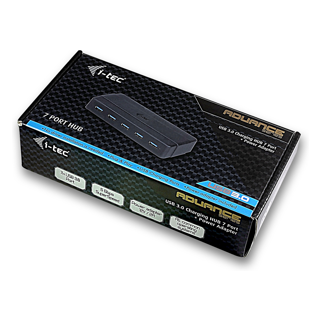Hub USB i-tec U3HUB742 / 7-Port / USB 3.2 Gen 1 / 5Gbps / BC 1.2 / 24W - Zezë - 6