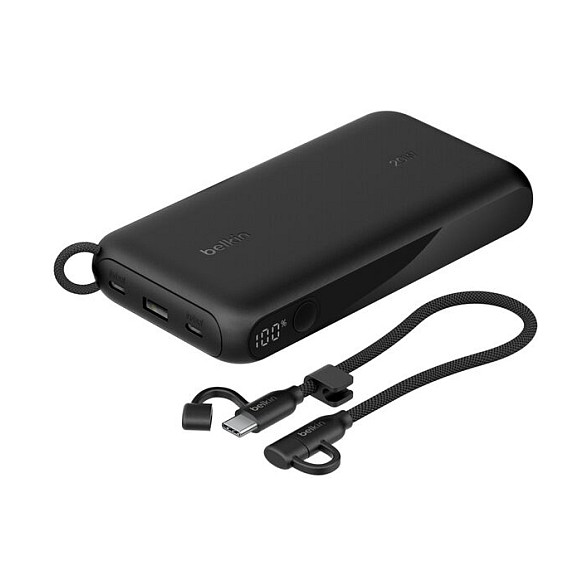 Powerbank Belkin BoostCharge BPB028HQBK / 20000mAh / 20W / 2x Type-C + Type-A / Display – Zezë - 3