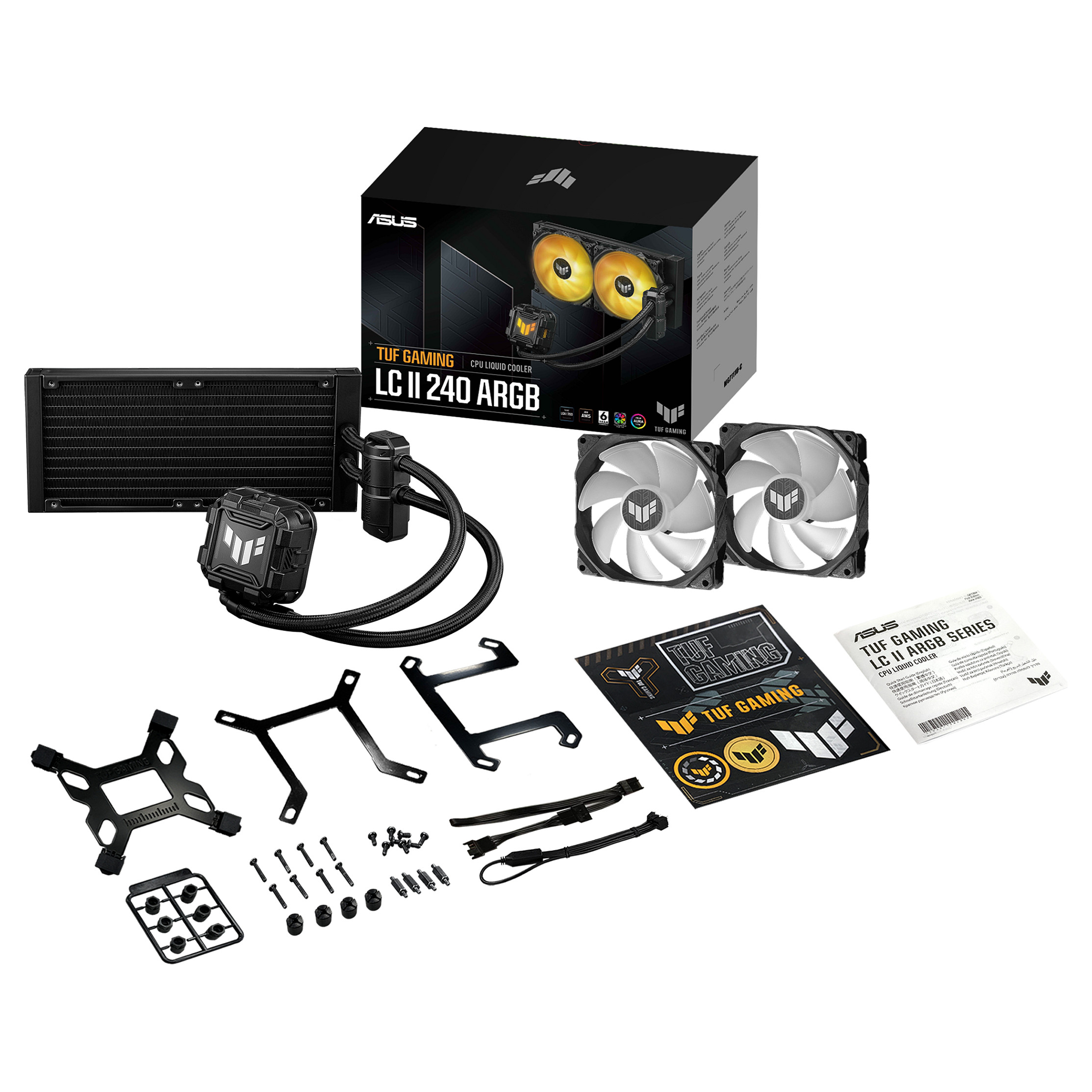 Ftohës për Procesor Liquid Asus WAK TUF Gaming LC 240 II ARGB e zezë - 6