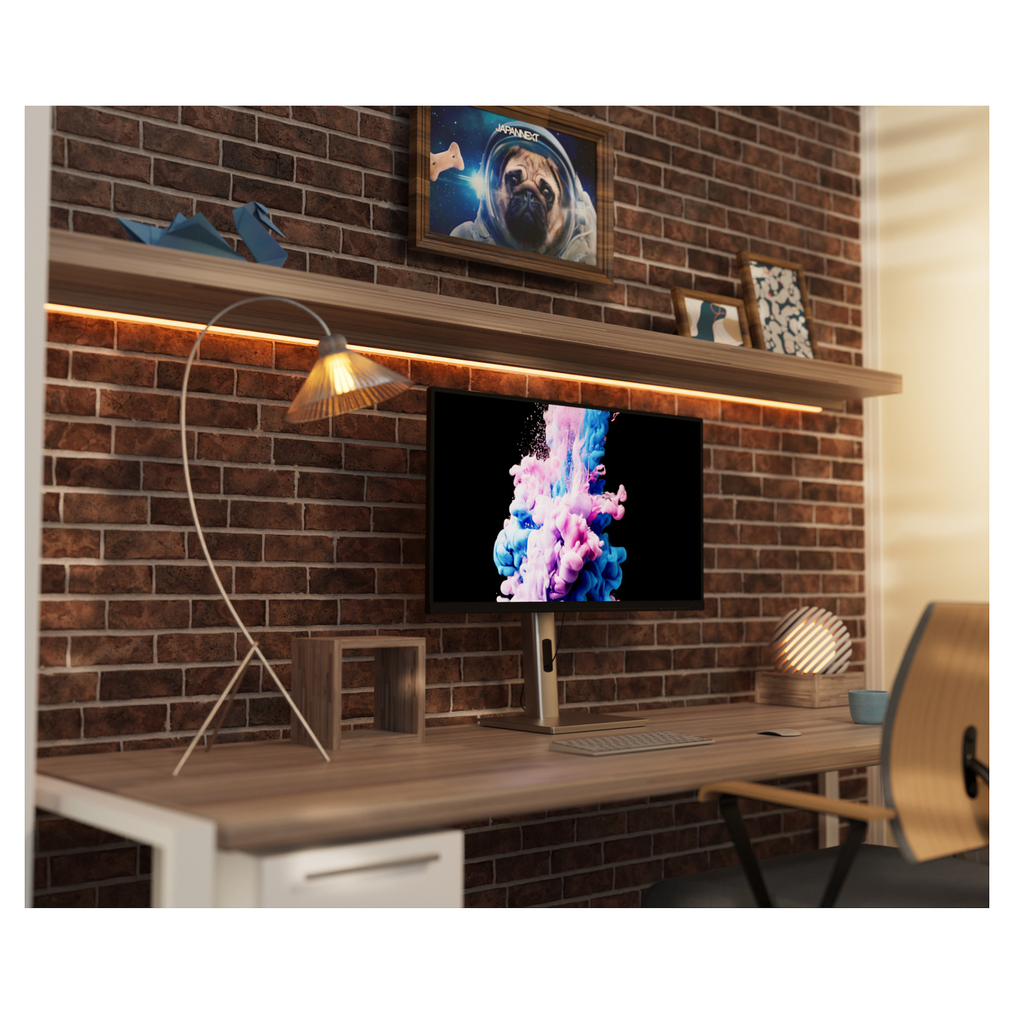 Monitor JapanNext / 27"/ 5K Ultra HD IPS / LED / 60Hz / 8ms / HDMI+USB+DP - Argjend - 18