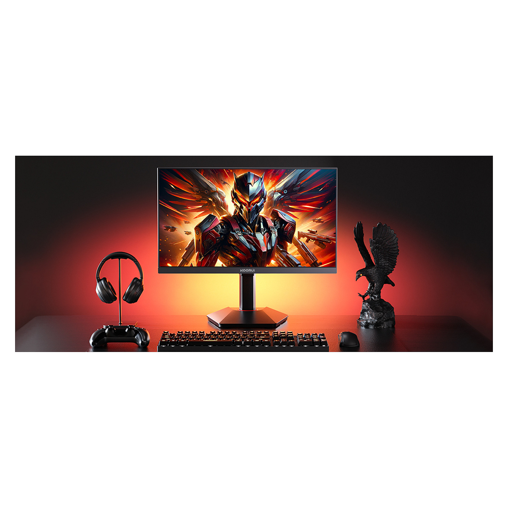 Monitor Gaming KOORUI G2722P / 27"/ Quad HD IPS / 200Hz / 1ms / HDMI+USB+DP - Zezë - 20