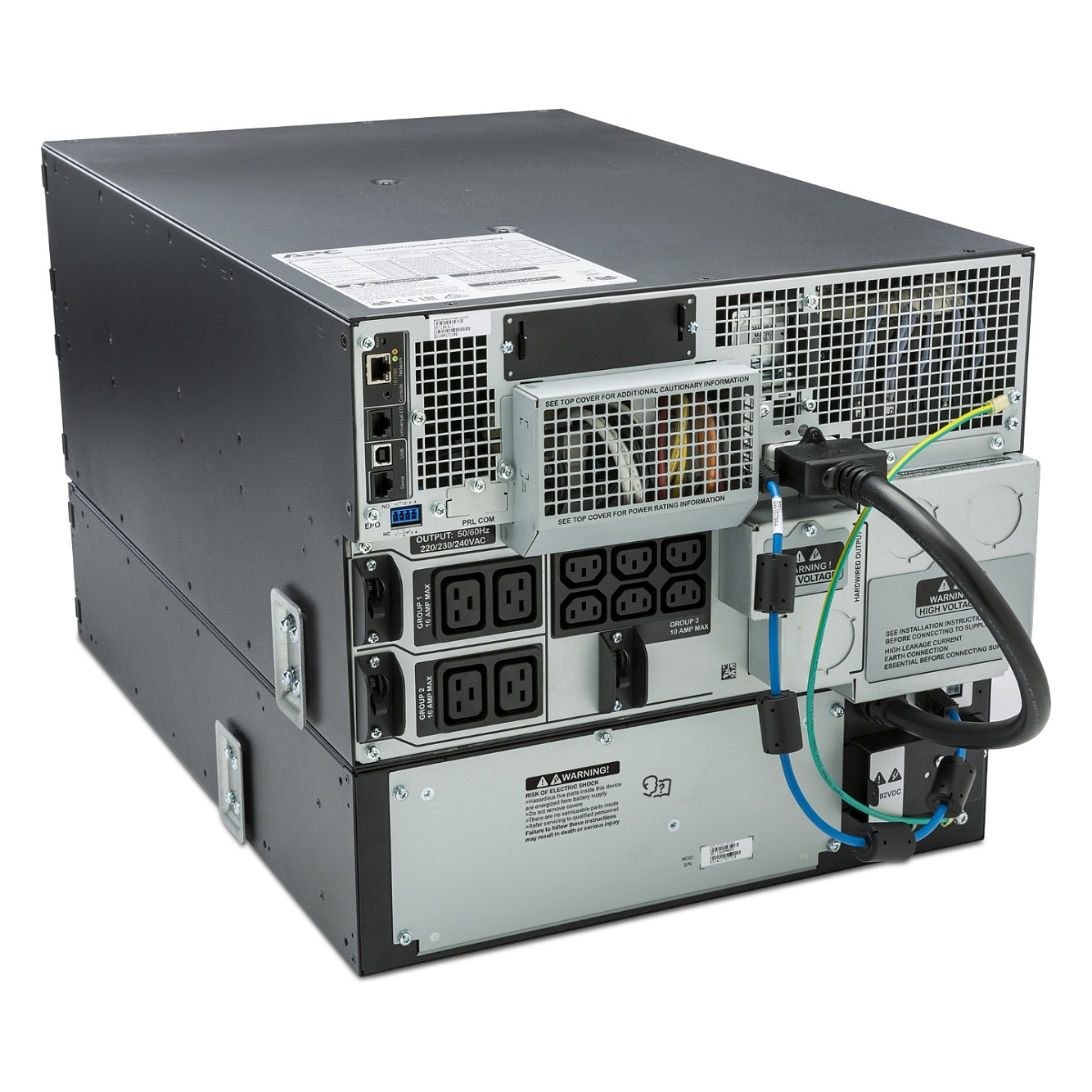 APC SRT192RMBP2 Smart-UPS Rack Battery Pack 192V 3U – Extended Runtime Module for SRT 8kVA & 10kVA UPS - 10