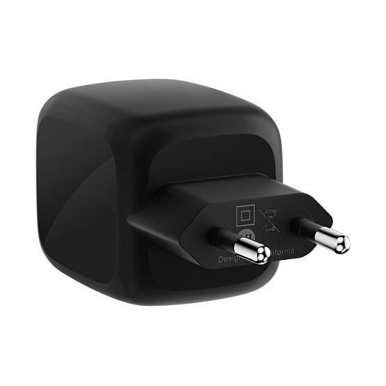Adapter Belkin BoostCharge Pro WCH020kqBK / GaN / 67 W / 2x USB-C / Power Delivery / PPS – Zezë - 2